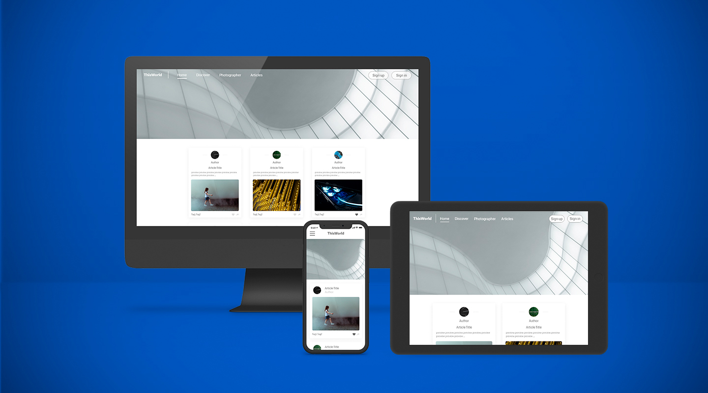 ThisWorld Responsive Web Design